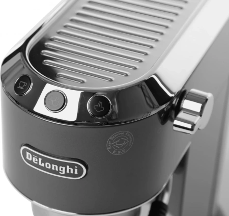 Кофеварка рожковая Delonghi EC885.GY 1300Вт серый