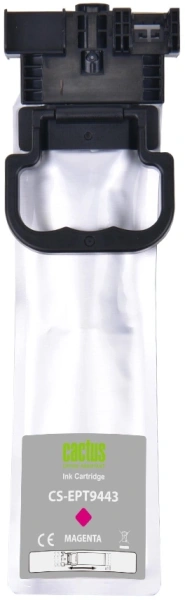 Картридж струйный Cactus CS-EPT9443 T9443 пурпурный (45мл) для Epson WorkForce WF-C5290DW/WF-C5790DW