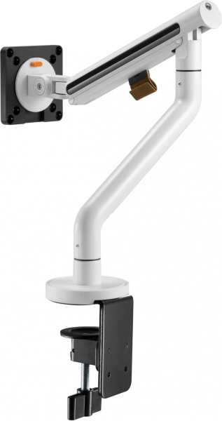Кронштейн для мониторов Ultramounts UM725W белый 17"-32" макс.9кг крепление к столешнице поворот и н