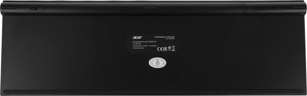 Клавиатура Acer OKR300 черный USB беспроводная (ZL.KBDEE.014)