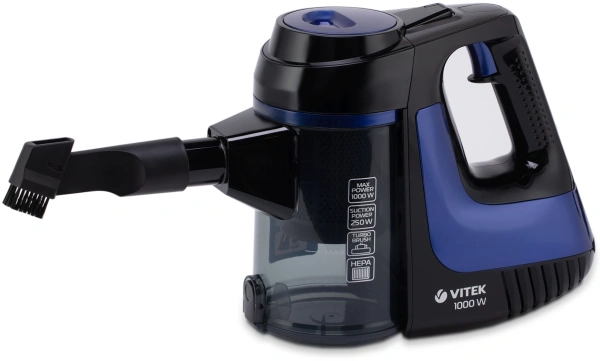 Пылесос Vitek VT-8126 600Вт темно-синий