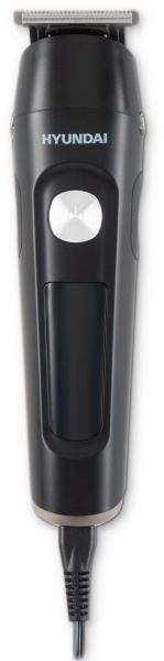 Машинка для стрижки Hyundai H-HC7120 черный/серебристый 5Вт (насадок в компл:10шт)