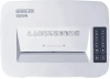 Шредер Office Kit S215N 3,9x38 белый (секр.P-4) фрагменты 22лист. 35лтр. скрепки скобы пл.карты CD