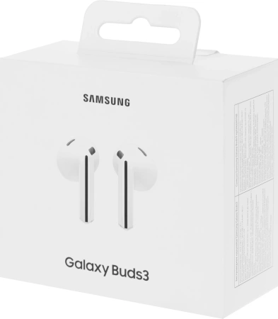 Гарнитура вкладыши Samsung Galaxy Buds 3 белый беспроводные bluetooth в ушной раковине (SM-R530NZWACIS)