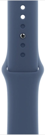 Смарт-часы Apple Watch Series 10 A2997 42мм OLED корп.серебристый Sport Band рем.синий разм.брасл.:150-200мм (MWWC3LW/A)