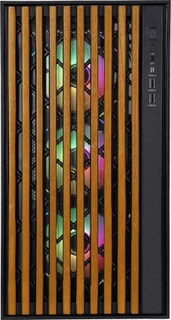 Корпус Formula TimberLine T0 черный без БП ATX 6x120mm 6x140mm 2xUSB3.0 audio
