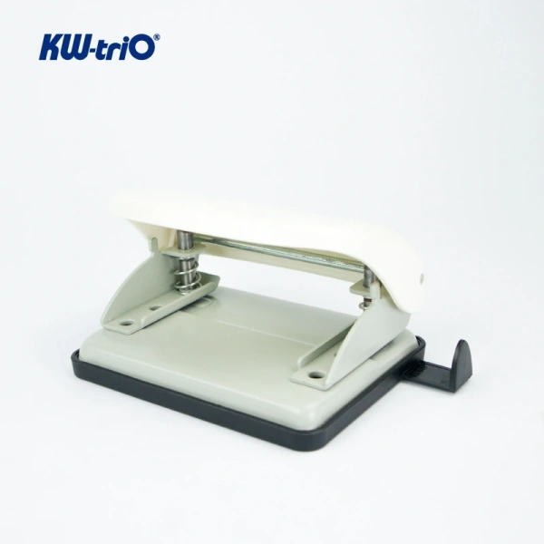 Дырокол Kw-Trio Dolphin 096X9 макс.:16лист. пластик ассорти отв.:2 с линейкой