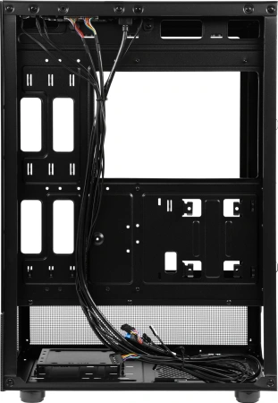 Корпус Formula Crystal Z1 черный без БП ATX 3x120mm 2xUSB2.0 1xUSB3.0 audio bott PSU
