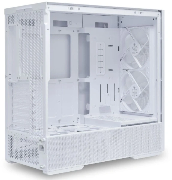 Корпус Lian-Li Lancool 207 белый без БП ATX 4x120mm 2x140mm 2xUSB3.0 audio bott PSU
