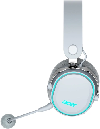 Наушники с микрофоном Acer OHR303 белый мониторные BT/Radio/3.5mm (ZL.HDSEE.00A)