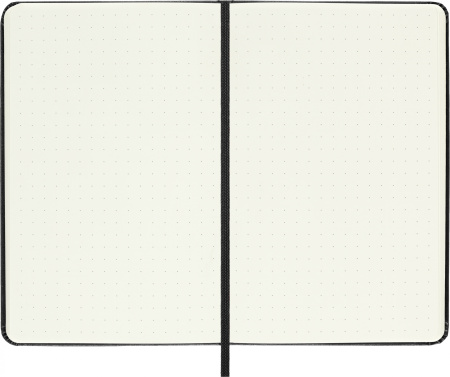 Блокнот Moleskine CLASSIC MM713 Pocket 90x140мм 192стр. пунктир твердая обложка черный