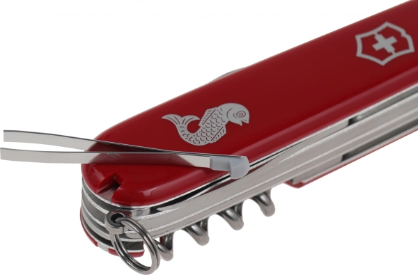 Нож перочинный Victorinox Angler (1.3653.72) 91мм 19функц. красный карт.коробка