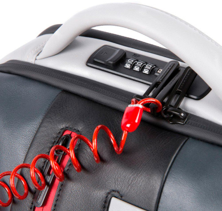 Рюкзак унисекс Piquadro Urban CA4550UB00BM/GRN серый/черный кожа