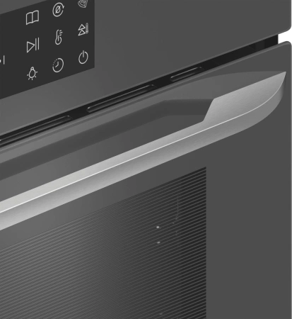 Духовой шкаф Электрический Maunfeld EOEH7614DGR темно-серый