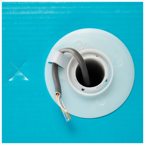 Кабель сетевой Buro UTP 4 пары cat5E solid 0.42мм Cu 305м серый