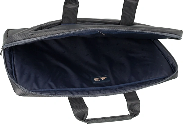 Сумка для ноутбука 17" Riva 8251 серый полиэстер