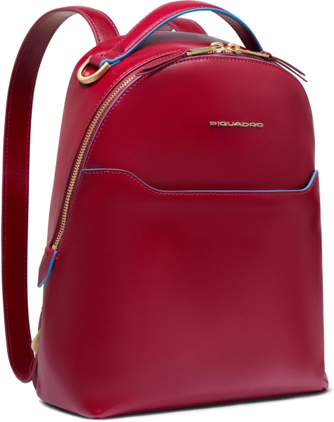Рюкзак женский Piquadro Blue Square CA6677B2/R красный кожа