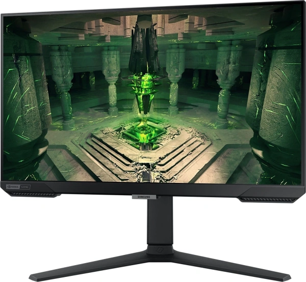Монитор Samsung 27" Odyssey G4 S27BG400EI черный IPS LED 16:9 HDMI полуматовая HAS Piv 400cd 178гр/178гр 1920x1080 240Hz G-Sync FreeSync Premium DP FHD 5.3кг