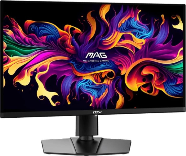 Монитор MSI 26.5" Mag 271QPX QD-OLED черный QD OLED LED 16:9 HDMI M/M матовая HAS Piv 1500000:1 250cd 178гр/178гр 2560x1440 360Hz DP 2K USB 8кг