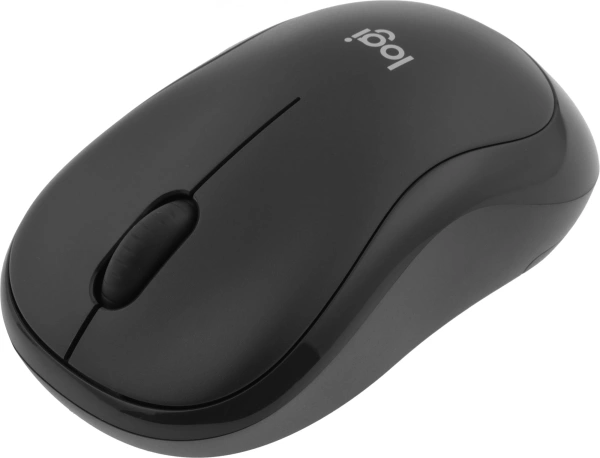 Мышь Logitech M240 SILENT графитовый оптическая (4000dpi) silent беспроводная BT (3but)