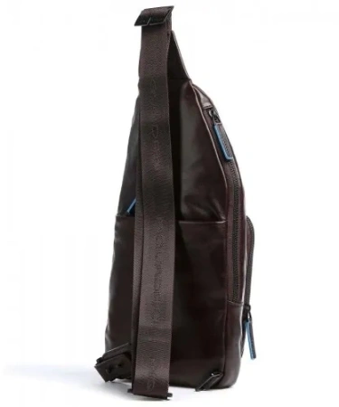 Рюкзак слинг Piquadro Blue Square Revamp CA5577B2V/MO кр.дерево кожа