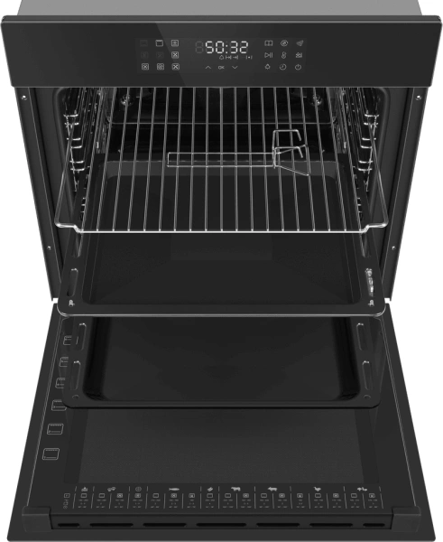 Духовой шкаф Электрический Maunfeld EOEH7615B черный