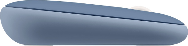 Мышь Logitech Pebble M350 синий/голубой оптическая 1000dpi silent беспров. BT/Radio USB 2but (910-006655)