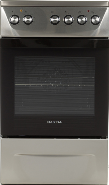 Плита Электрическая Darina 1D5 EC 241 614 X нержавеющая сталь стеклокерамика