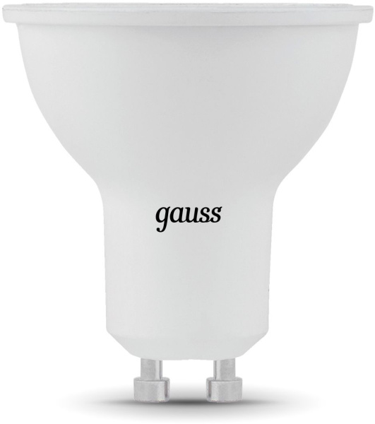 Лампа светодиодная Gauss MR16 7Вт цок.:GU10 спот 220B 4100K св.свеч.бел.нейт. MR16 (упак.:1шт) (101506207)