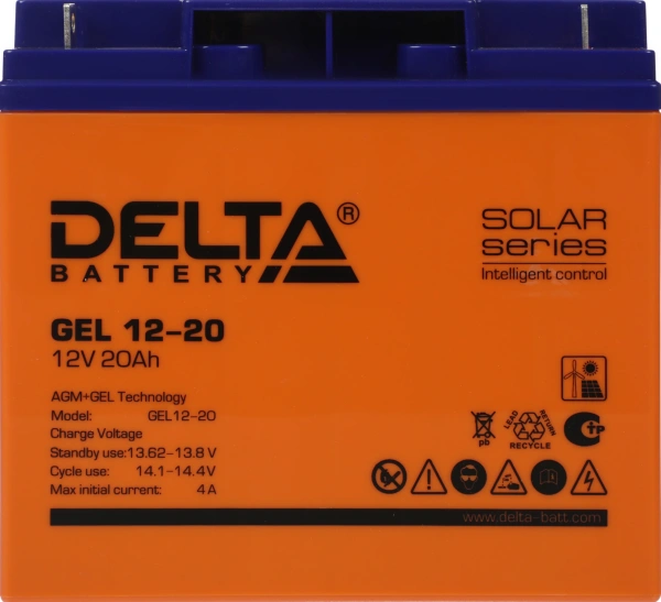 Батарея для ИБП Delta GEL 12-20 12В 20Ач