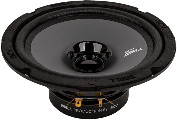 Колонки автомобильные ACV DRALL DR6 (без решетки) 210Вт 96дБ 3Ом 16см (6.5дюйм) (ком.:2кол.) широкополосные однополосные