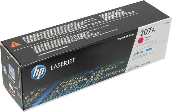 Картридж лазерный HP 207A W2213A пурпурный (1250стр.) для HP M255/MFP M282/M283