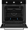 Духовой шкаф Газовый Weissgauff WGO 706 черное стекло