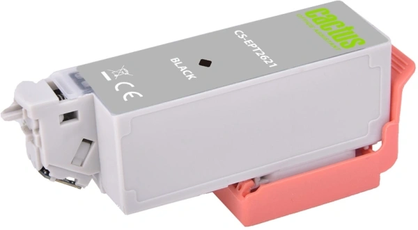 Картридж струйный Cactus CS-EPT2621 26XL черный (19.2мл) для Epson Expression Home XP-600/605/700/800