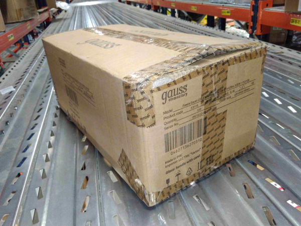 Лампа светодиодная Gauss Elementary 6Вт цок.:E14 шар 220B 3000K св.свеч.бел.теп. (упак.:1шт) (53116)