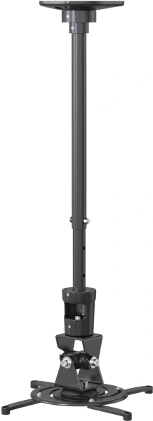 Кронштейн для проектора Cactus CS-VM-PR01L-BK черный макс.10кг потолочный поворот и наклон