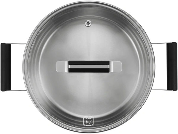 Кастрюля Rondell Bayoneta RDS-1807 3.1л. d=20см (с крышкой) стальной