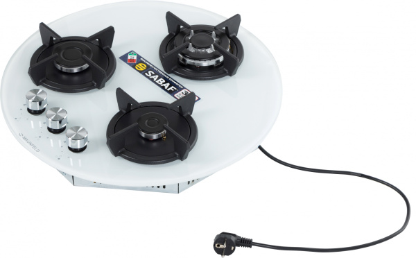 Газовая варочная поверхность Maunfeld EGHG.43.23CW\G белый