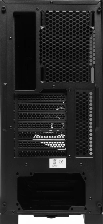 Корпус Azza Eclipse черный без БП ATX 4x120mm 2xUSB2.0 1xUSB3.0 audio bott PSU