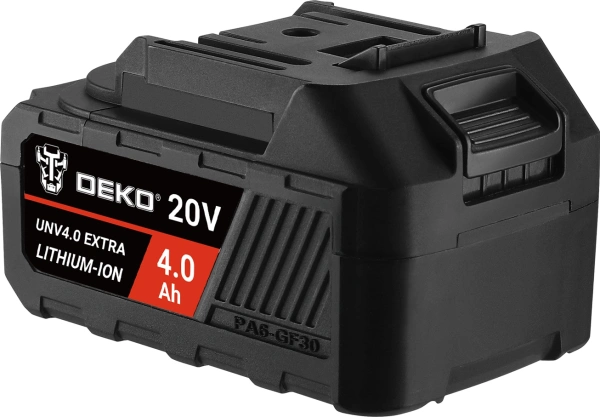 Батарея аккумуляторная Deko UNV4.0 EXTRA 20В 4.0Ач Li-Ion (063-4496)