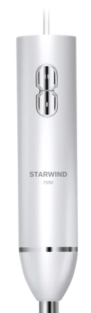 Блендер погружной Starwind SBP1111 750Вт белый