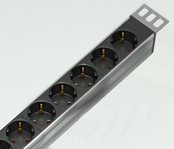 Блок распределения питания Rem R-16-15S-10C13-V-1820 верт.размещ. 15xSchuko 10xC13 базовые 16A C20