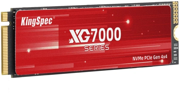 Накопитель SSD Kingspec PCIe 4.0 x4 512GB XG7000-512 XG7000 M.2 2280