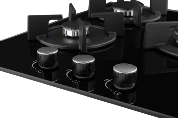 Газовая варочная поверхность Weissgauff HGG 451 BGh Nano черный