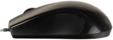 Мышь Оклик 185V2 черный оптическая (1200dpi) USB для ноутбука (3but)