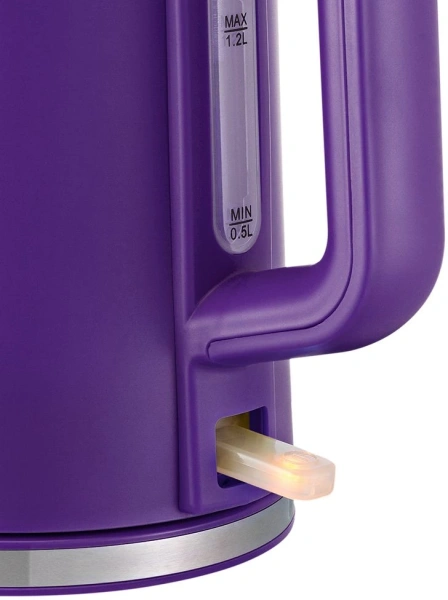 Чайник электрический Kitfort KT-6124-1 1.2л. 2200Вт фиолетовый (корпус: пластик)