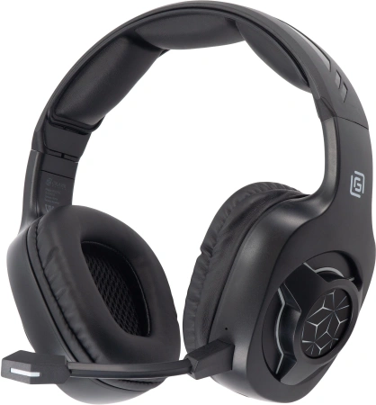 Наушники с микрофоном Оклик HS-L575G черный накладные BT оголовье (1895253)