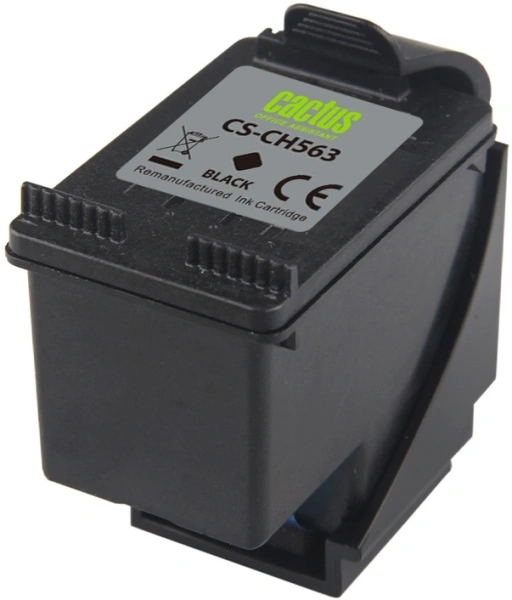 Картридж струйный Cactus CS-CH563 №122XL черный (18мл) для HP DJ 1050/2050/2050s