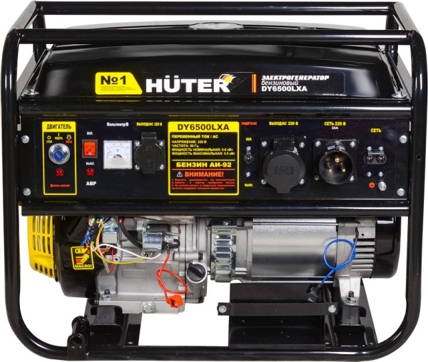 Генератор Huter DY6500LXA 5.5кВт