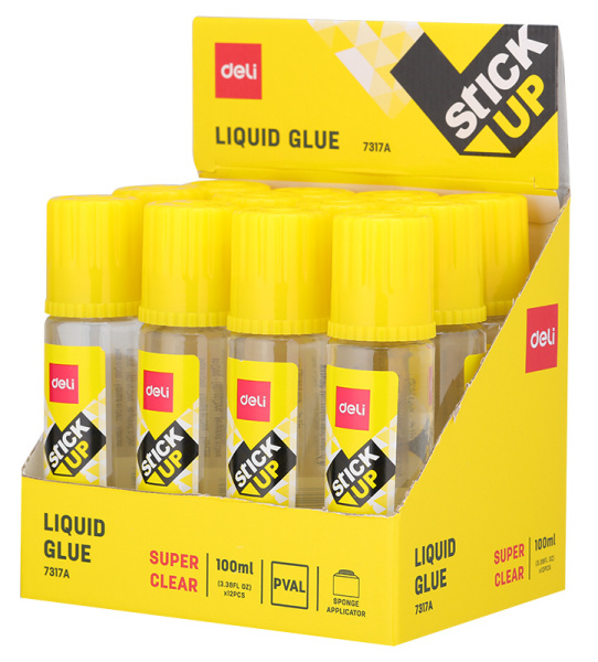 Клей жидкий Deli E7317A 100мл прозрачный